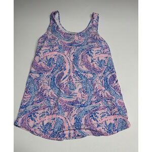 Lilly Pulitzer M Luxletic Dri Fit Athletic Tank Top  Maybe Gator